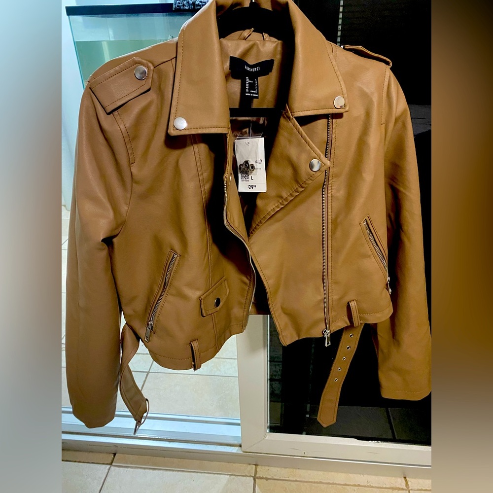 Leather jacket